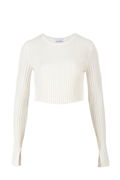 Brera Crop Top Weiß