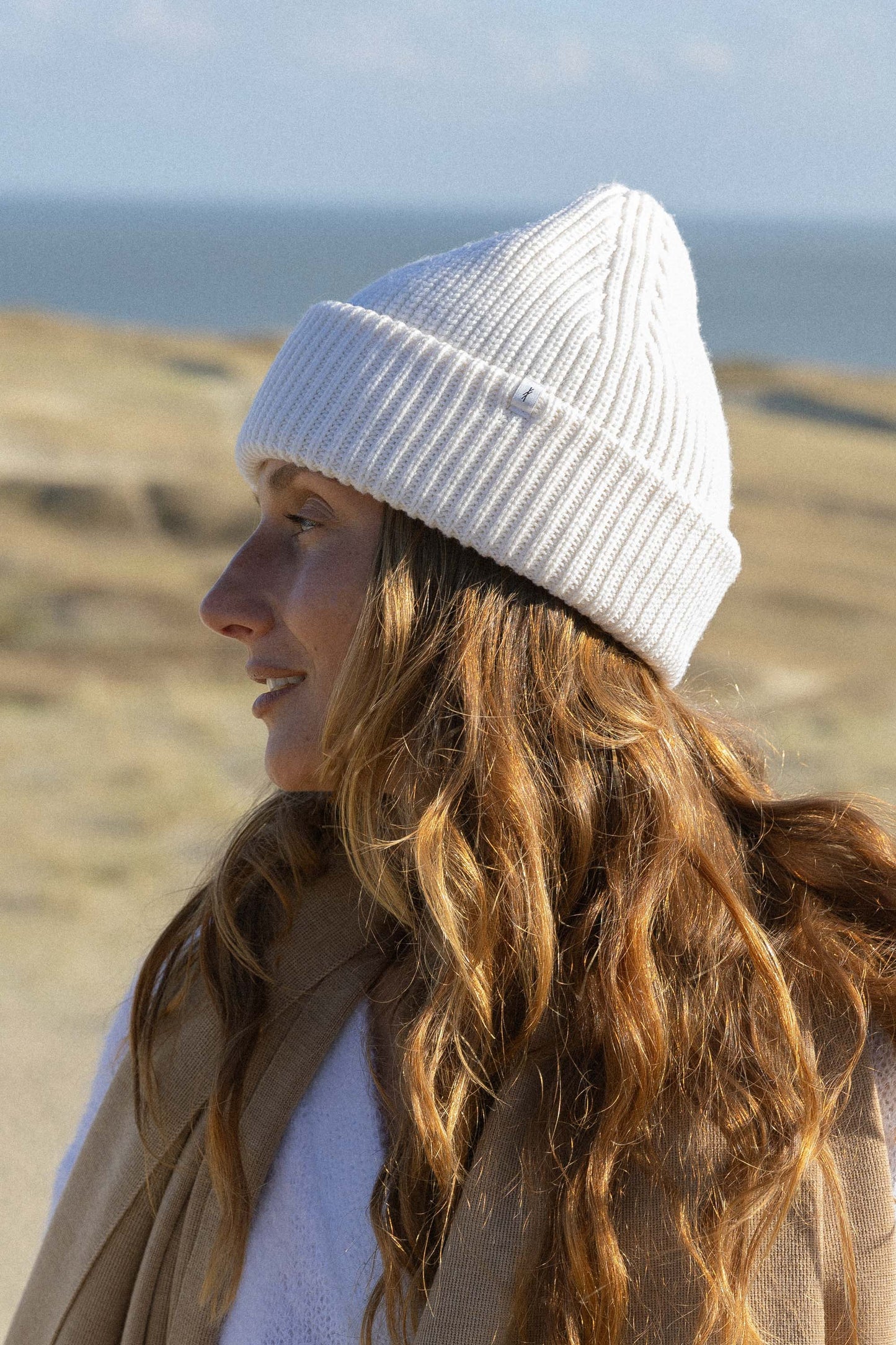 Rotondo 100% Merino Hat White