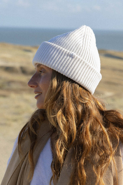Rotondo 100% Merino Hat White