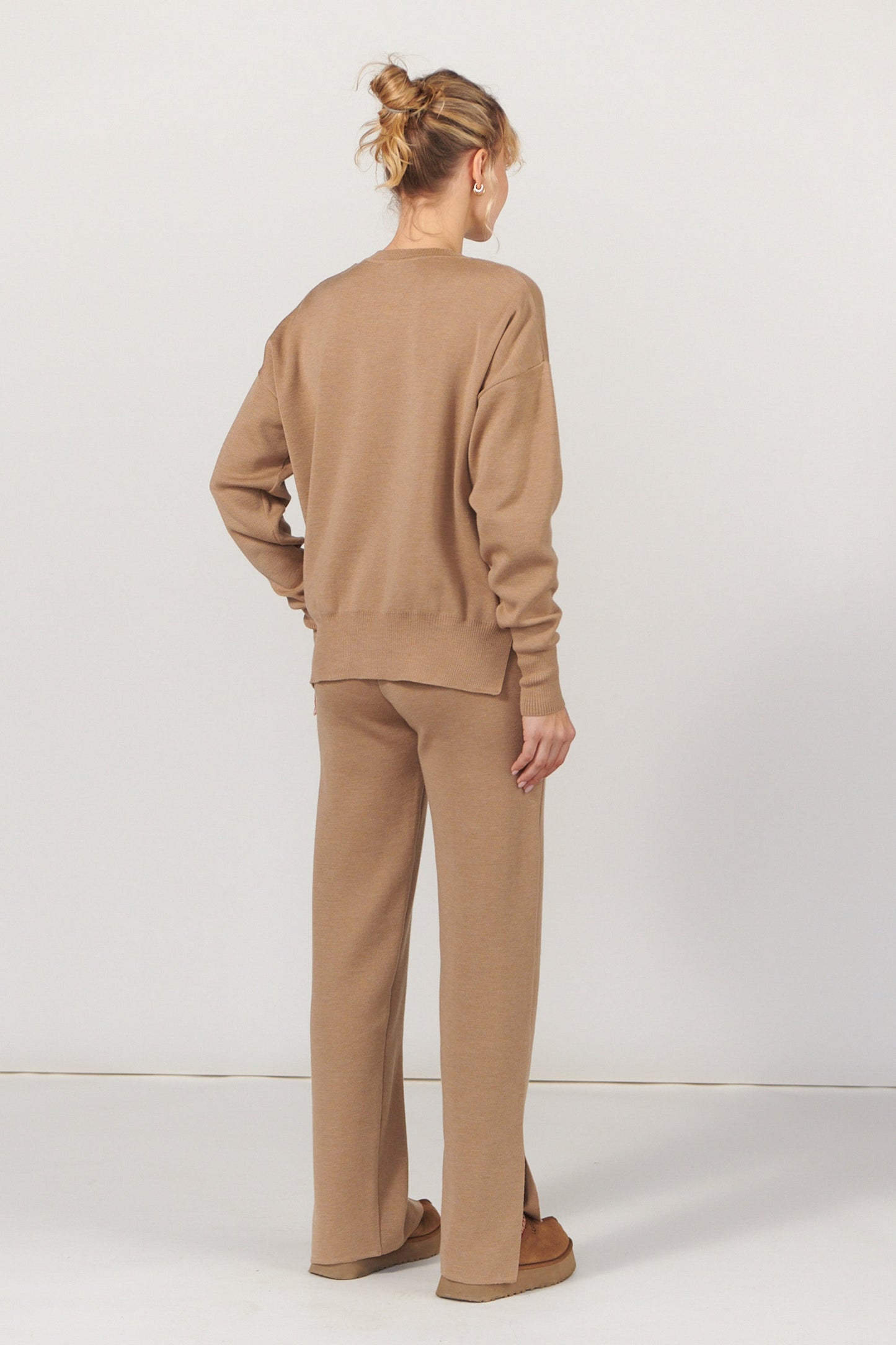 Ora 100% Merino Hose Beige