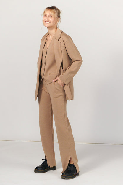 Ora 100% Merino Hose Beige