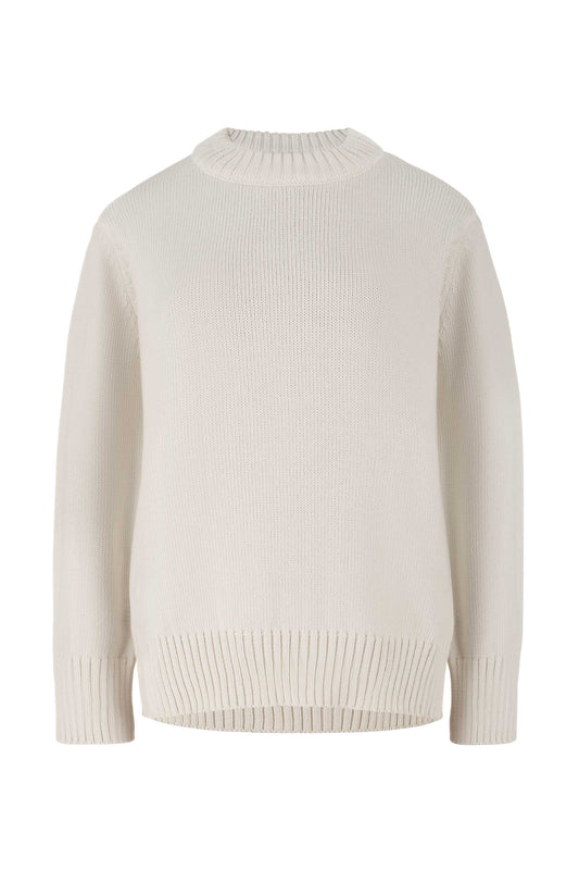 Marina 100% Merino Pullover Weiß 