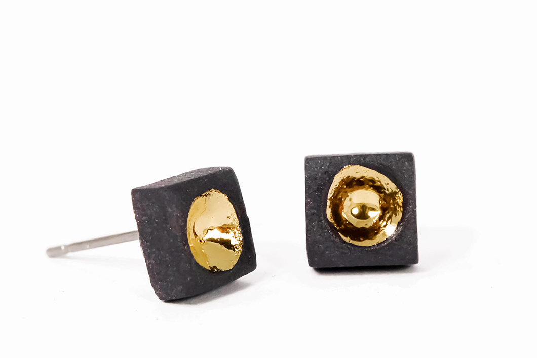 "Ahava" porcelain earrings