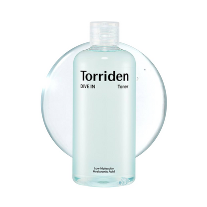 Torriden Dive-In Low Molecule Hyaluronic Acid Toner - Soothing and Moisturizing Facial Toner | 300ml