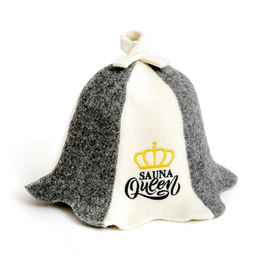 Sauna Hat ‘Sauna Queen’, 100% Wool