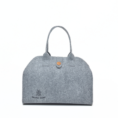 Premium Wool Felt Sauna Bag – Handmade, Stylish & Eco-Friendly