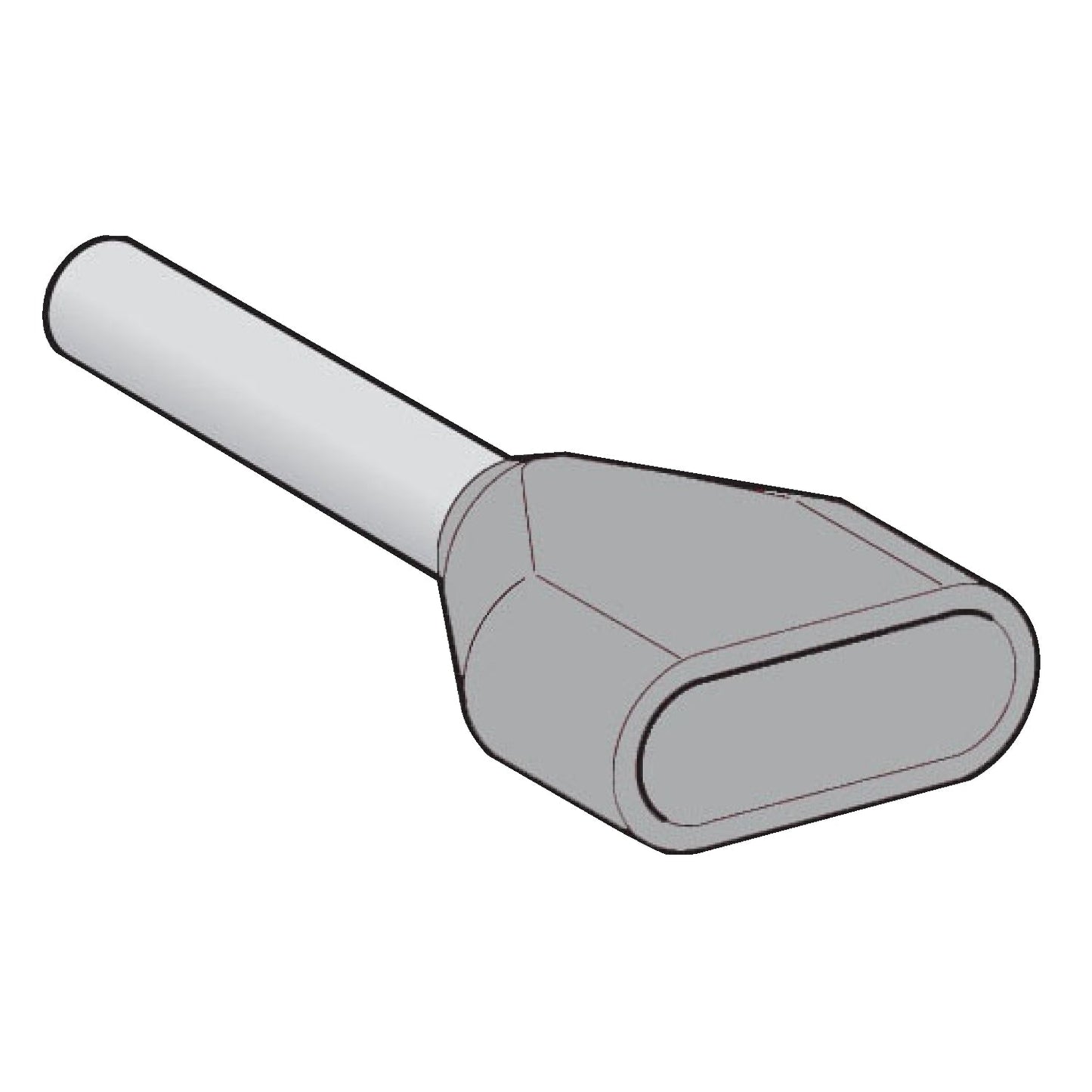 AZ5DE025 Schneider Electric INSULATED DOUBLE CABLE END MEDIUM SIZE 2.5 MM² GRAY