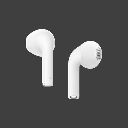 Soundcore K20i“ belaidės ausinės, 36 h baterija, AI skambučių kokybė – Baltos