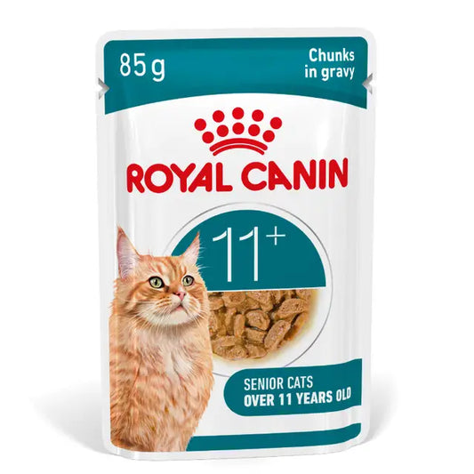 ROYAL CANIN Ageing 11+ Gravy - Drėgnas Pašaras Vyresnėms Katėms 12x85g