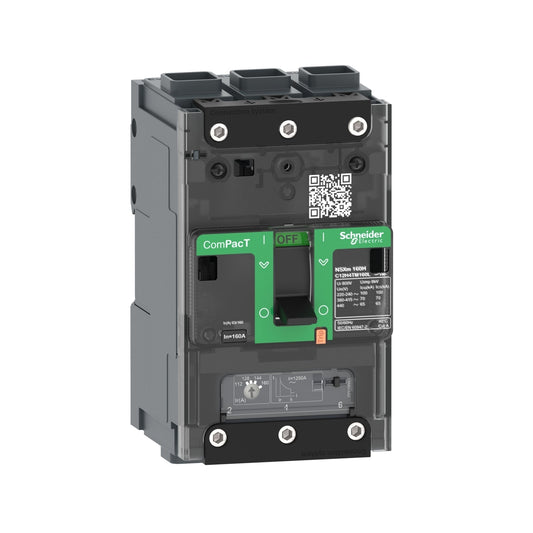 C11B3TM032L Circuit breaker, ComPacT NSXm 100B, 25kA/415VAC, 3 poles, TMD trip unit 32A, EverLink lugs