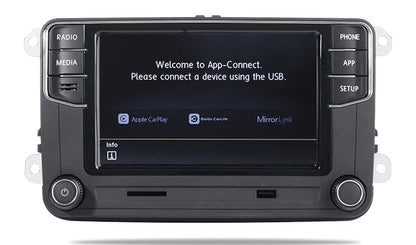 Volkswagen VW RCD 330G CarPlay and Android Car Navigation System Multimedia GPS