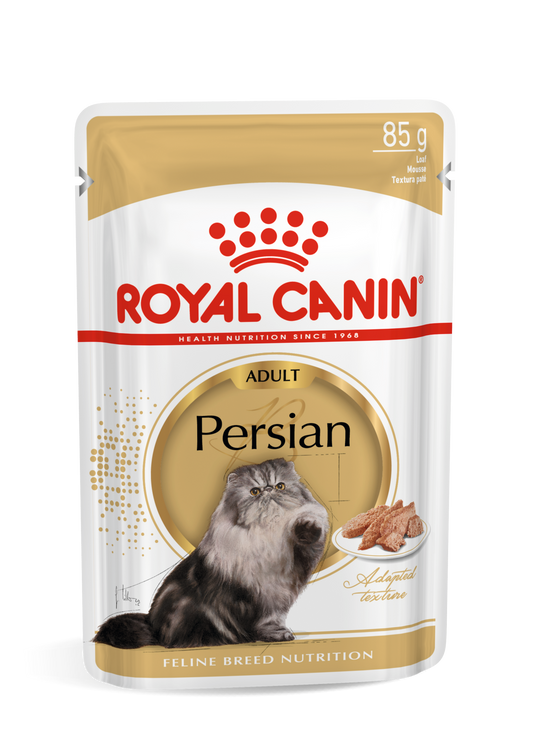 Royal Canin Feline Breed Nutrition Persian Adult Loaf 12x85g - Wet food pâté for adult Persian cats