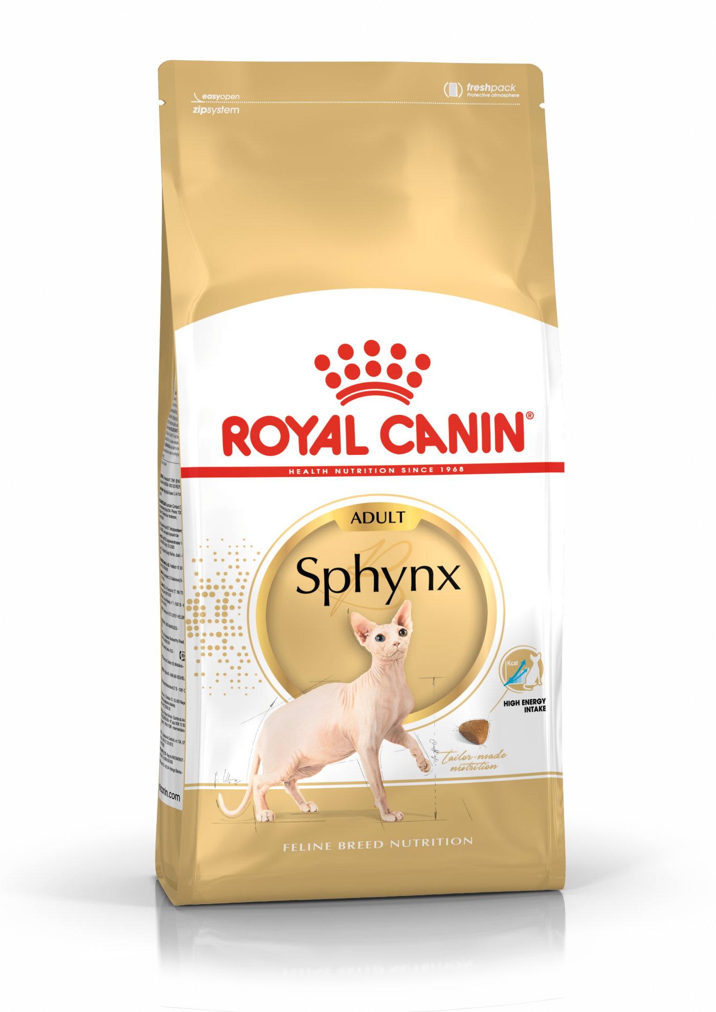 Royal Canin Feline Breed Nutrition Sphynx Adult 2kg - Dry food for adult Sphynx cats from 12 months