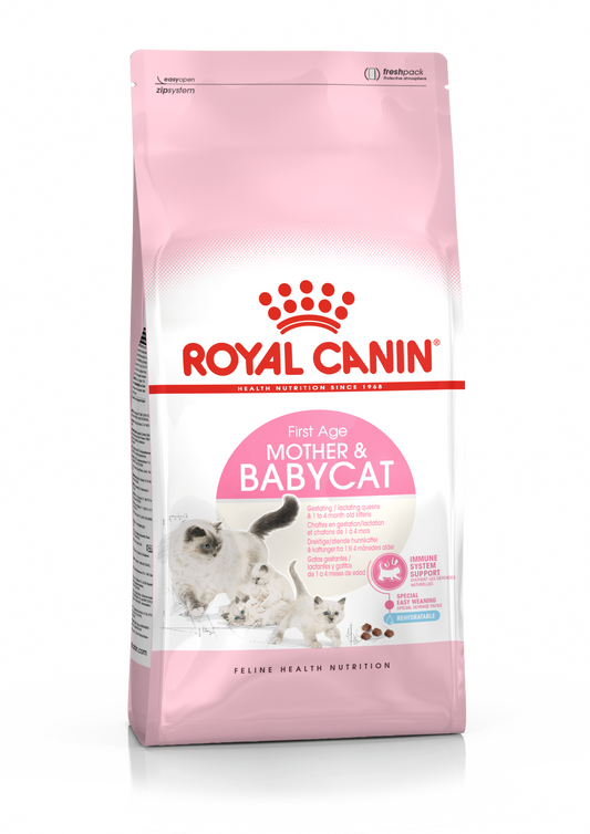 Royal Canin Feline Health Nutrition Mother &amp; Babycat 4kg - Large pack for mother kittens and kittens