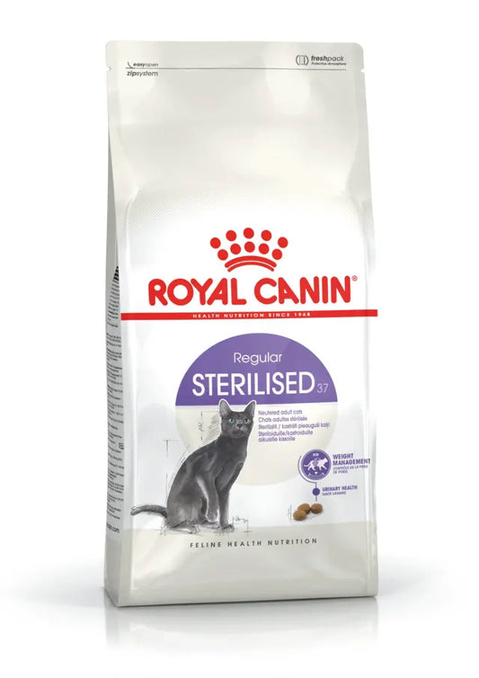 Royal Canin Feline Health Nutrition Sterilised 37 0,4kg - Sausas maistas sterilizuotoms katėms