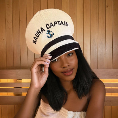 Sauna Hat ‘Sauna Captain’ 100% Wool
