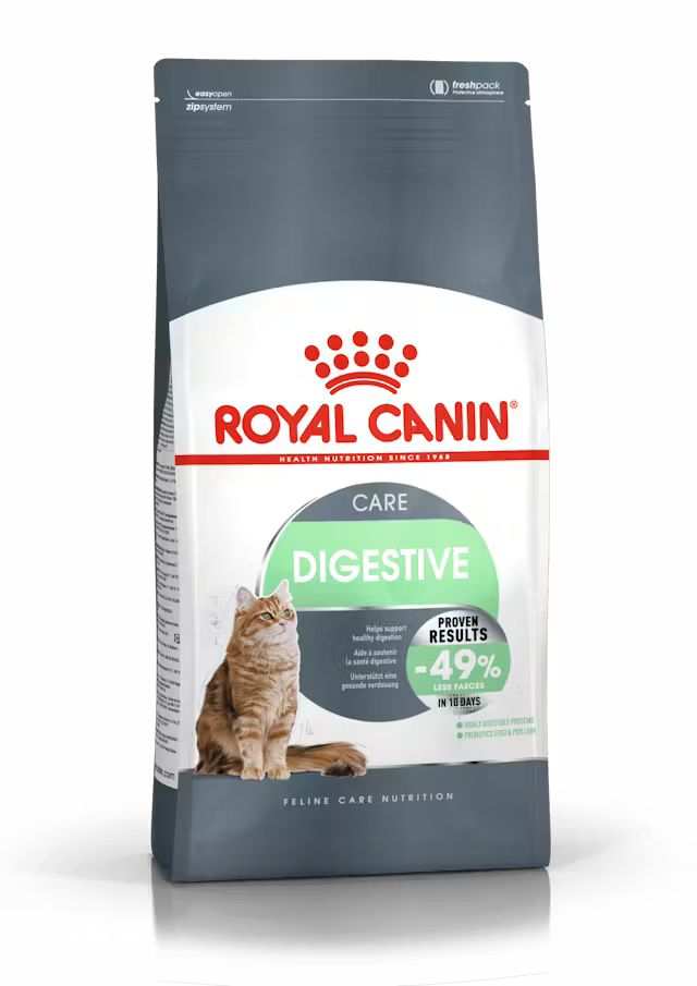 Royal Canin Feline Care Nutrition Digestive Care 10kg - Profesionali pakuotė suaugusioms katėms virškinimo sistemos sveikatai