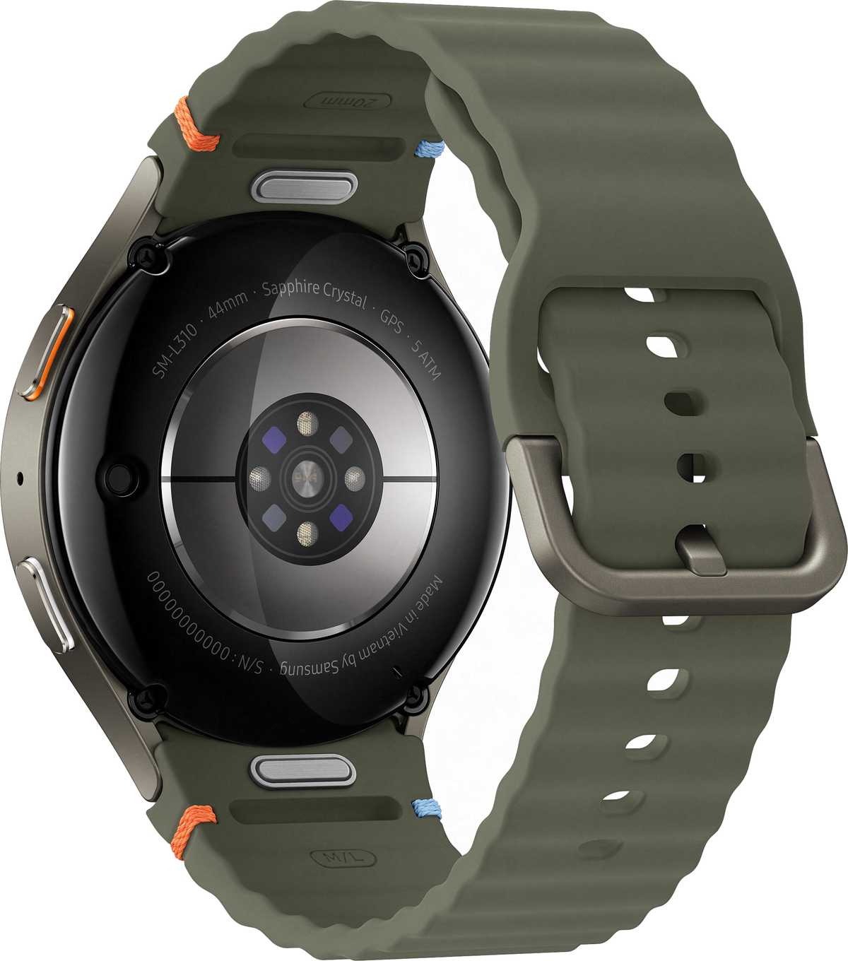 Samsung Galaxy Watch 7 44mm žalias - Wear OS 4, Super AMOLED, 32GB