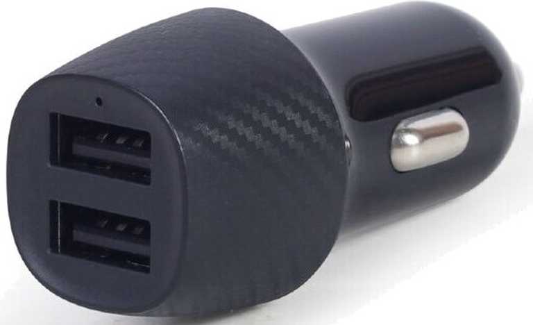 Car charger Gembird TA-U2C48A-CAR-01 USB - Black