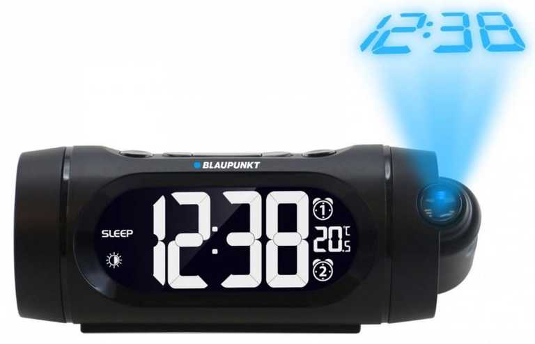 Blaupunkt Radijo Žadintuvas FM PLL CRP9BK - Juodas Skaitmeninis Žadintuvas