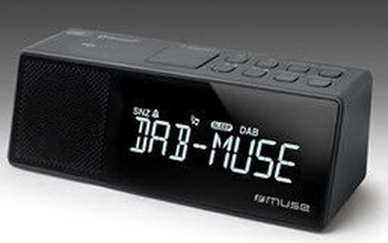 Muse Radijo Žadintuvas M-172 DBT - Juodas Bluetooth FM Žadintuvas