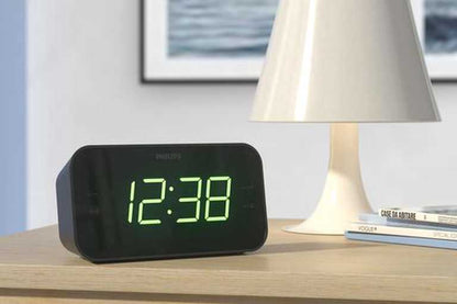 Philips Radijo Žadintuvas TAR3306/12 - Juodas Kompaktiškas FM Žadintuvas
