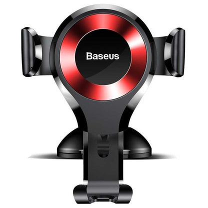 Baseus Automobilinis Telefono Laikiklis - Juodas/Raudonas Universalus