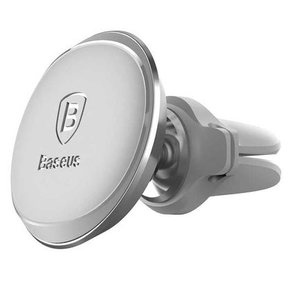 Baseus Magnetinis Automobilinis Telefono Laikiklis - Šviesiai Pilkas