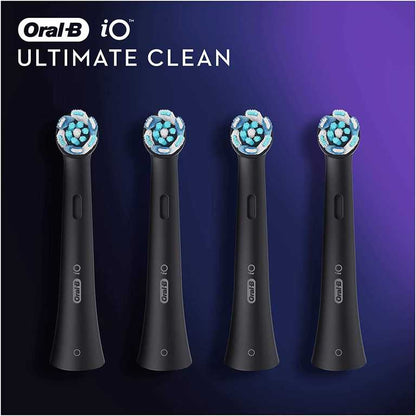 Oral-B Ultimate Clean Dantų Šepetėlio Galvutės - Juodos 4 vnt.