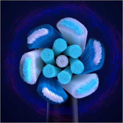 Oral-B Ultimate Clean Dantų Šepetėlio Galvutės - Juodos 4 vnt.