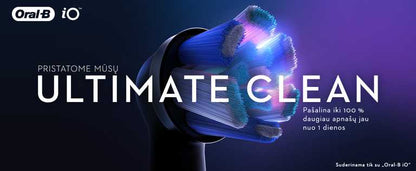 Oral-B Ultimate Clean Dantų Šepetėlio Galvutės - Juodos 4 vnt.