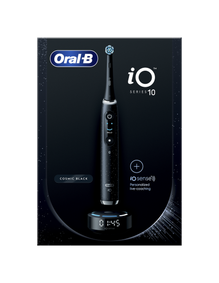 Oral-B iO Series 10 Elektrinis Dantų Šepetėlis - Juodas Ultimate Premium
