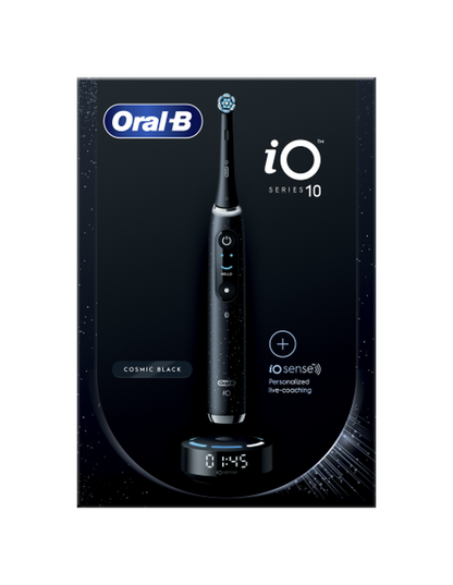 Oral-B iO Series 10 Elektrinis Dantų Šepetėlis - Juodas Ultimate Premium