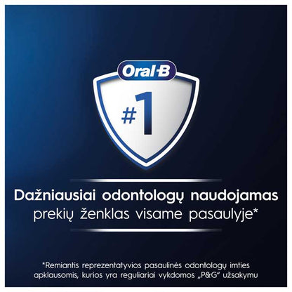 Oral-B Vitality Pro Elektrinis Dantų Šepetėlis - Žydras Ekonomiškas