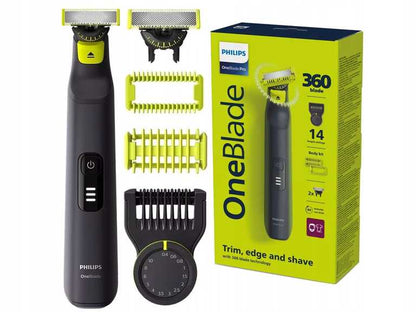 Philips OneBlade Pro 360 Daugiafunkcis Kūno ir Veido Skustuvas QP6542/15