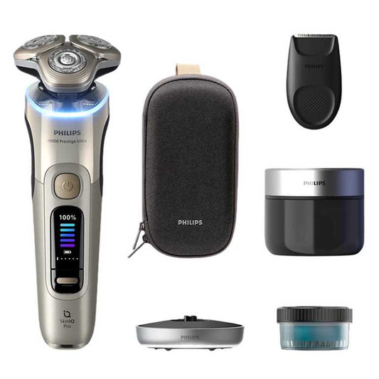 Philips i9000 Prestige Ultra Barzdaskutė XP9403/31 - Aukso/Balta Li-Ion Premium