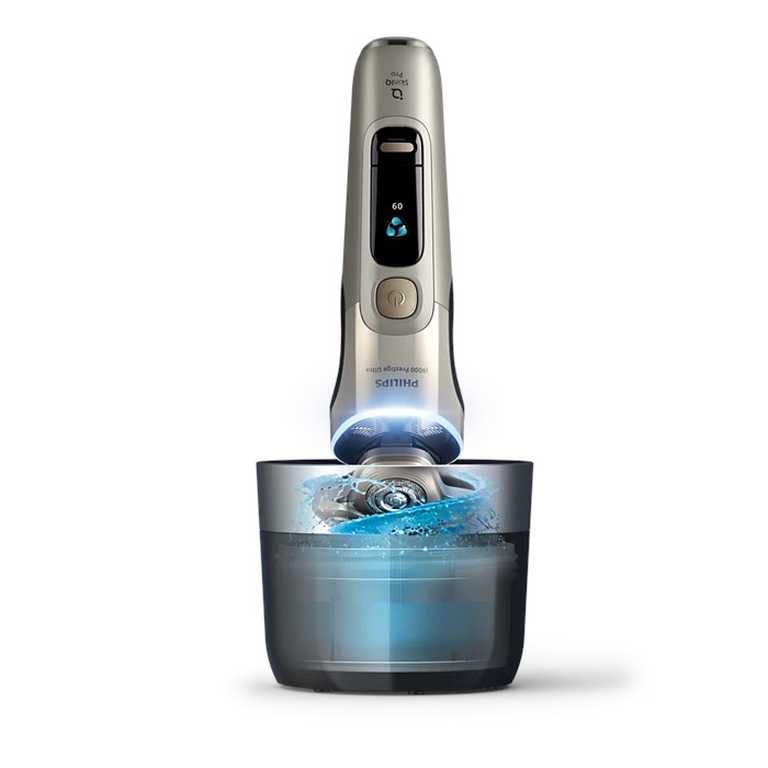 Philips i9000 Prestige Ultra Barzdaskutė XP9403/31 - Aukso/Balta Li-Ion Premium