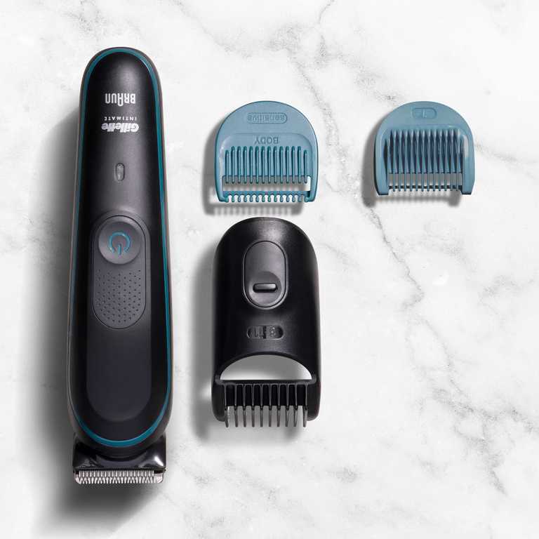 Gillette Body & Intimate i5 Kūno Plaukų Kirpiklis Vyrams - Belaidis Elektrinis Trimeris
