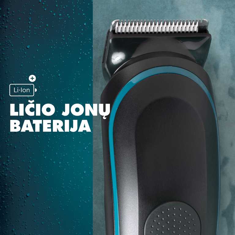 Gillette Body & Intimate i5 Kūno Plaukų Kirpiklis Vyrams - Belaidis Elektrinis Trimeris