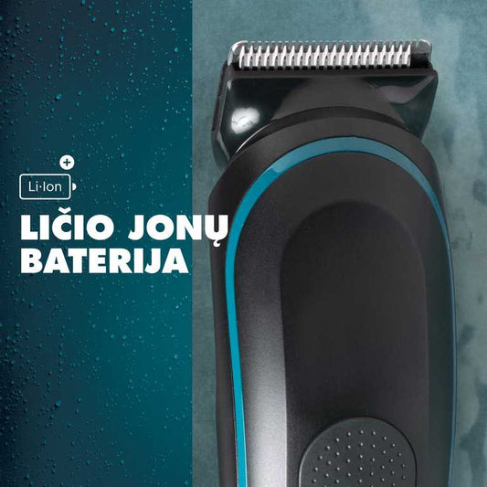 Gillette Body & Intimate i5 Kūno Plaukų Kirpiklis Vyrams - Belaidis Elektrinis Trimeris