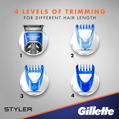 Gillette Fusion ProGlide All Purpose Styler – Universalrasierer und Trimmer für Männer