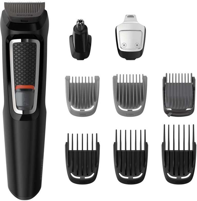 Philips Series 3000 MG3740/15 Plaukų Kirpimo Mašinėlė - 9 Įrankiai Vienoje