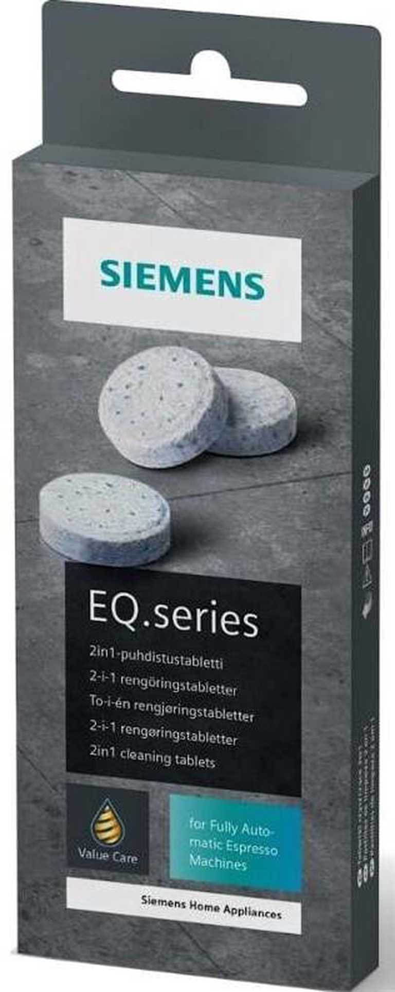 Siemens EQ.Series TZ80001B Kavos Aparato Valymo Tabletės - 10 vnt.