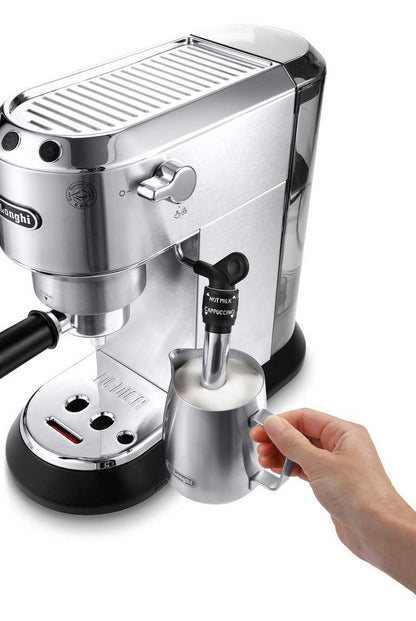 DeLonghi EC685M Pusiau Automatinis Kavos Aparatas - ESE Tabletės, Pieno Putos, 1.1L