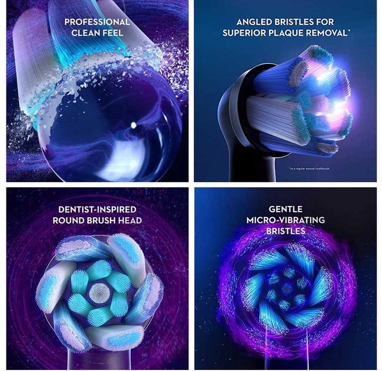 Oral-B iO Series 9 Elektrinis Dantų Šepetėlis - Juodas Premium
