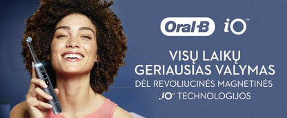 Oral-B iO Series 9 Elektrinis Dantų Šepetėlis - Juodas Premium