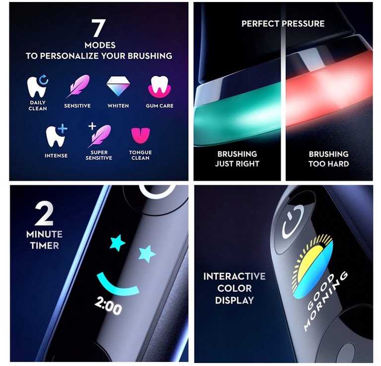 Oral-B iO Series 9 Elektrinis Dantų Šepetėlis - Juodas Premium
