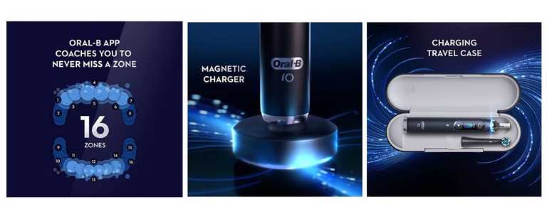Oral-B iO Series 9 Elektrinis Dantų Šepetėlis - Juodas Premium