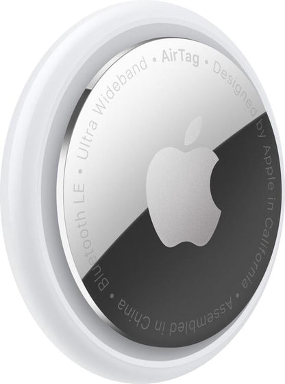 🍎 Apple AirTag 4 gab. balts - Preču meklētājs | Find My | Ultra platjoslas josla | 1 gada akumulators | NFC