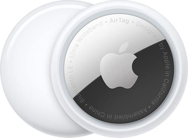 🍎 Apple AirTag 4 gab. balts - Preču meklētājs | Find My | Ultra platjoslas josla | 1 gada akumulators | NFC